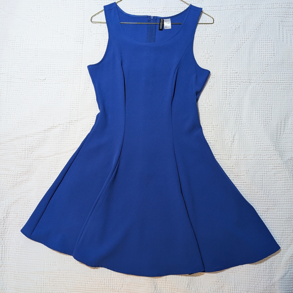 H&M Vibrant Blue Mini Dress
